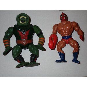 Masters of The Universe‎ LOT Leech & Horde Clawful Lobster Figures 1980s vintage